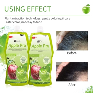 Apple Pro Tiên Tiến Thuốc Nhuộm Tóc 500*2 Cao Cấp Salon Lớp Màu Kit Nhà Phát Triển Màu Kem Lâu Dài Màu Tóc Vibrant - Product Image 6
