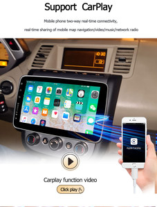 Autoradio Android 9 pouces rotatif 1 DIN 2+64G, stéréo de voiture Android simple DIN avec CarPlay & Android Auto GPS WIFI - Product Image 5