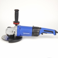 Meuleuse d'angle électrique sans balais INTOUCH 3200W 230mm à démarrage progressif pour usage intensif et découpe industrielle