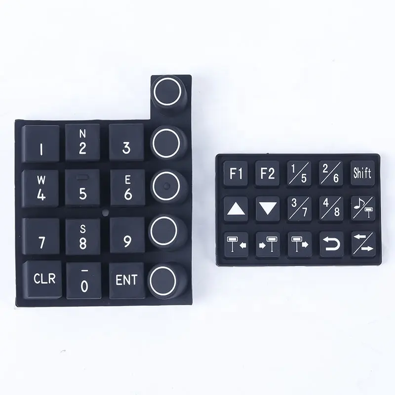 Elektronische schlanke Tastatur Handy 2g 3g 3 Tasten Membran tastatur fechar Telefon Silikon knopf.