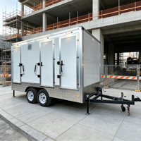 Toilettes mobiles durables, imperméables, faciles à installer, inodores et étanches pour chantier, événementiel et vente aux entreprises