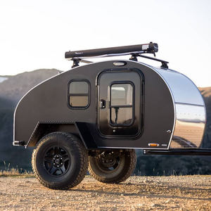 Buena venta debajo de remolques de viaje móviles <span class=keywords><strong>Camper</strong></span> Teardrop <span class=keywords><strong>Camper</strong></span> con tienda en la azotea Caravanas familiares - Product Image 5