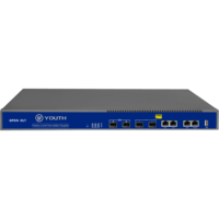 OLT GPON 2 ports 1U 19" Rack 2xGPON SFP 2xGE 2xSFP+ Classe C++ jusqu'à 1:128 Split HZY-702GT