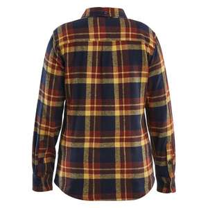 BLAKLADER - 321811685986XXXL Camisa de franela para mujer Rojo/Azul marino oscuro-EAN 7330509907726 CAMISAS DE TRABAJO - Product Image 3
