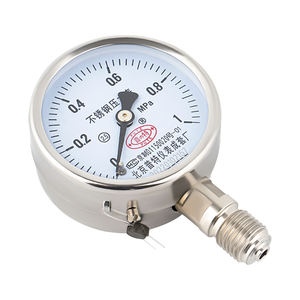 مقياس ضغط عالي الدقة من الفولاذ المقاوم للصدأ 60 مم للغاز والسوائل - Product Image 5