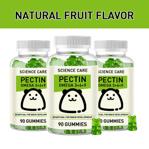 OEM anak-anak jus buah gummies Omega 3 gummies Omega 3 suplemen meningkatkan kognisi dan meningkatkan memori bayi - Product Image 3