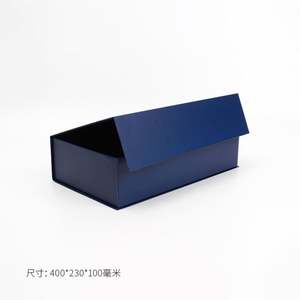 Caja de Regalo de Vino Doble de Lujo Creativa de Alta Gama con Tapa Magnética, Materiales Reciclados, Ecológica, Portátil, con Carpetas de Papel Artístico - Product Image 3