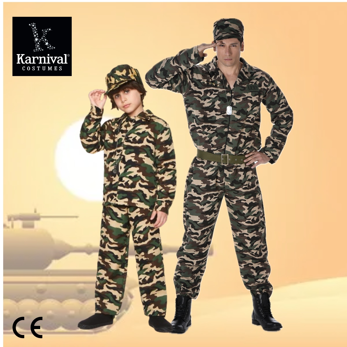Disfraces y Cosplay de Camuflaje - Acabado Premium Garantizado