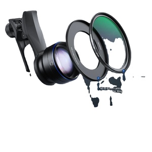 <span class=keywords><strong>NEEWER</strong></span> LS-41 PRO 60mm Téléobjectif 17mm Clip 67mm Adaptateur de filtre pour la photographie mobile - Product Image 1