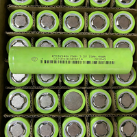 Batterie cylindrique rechargeable au lithium-ion LiFePO4 3,2 V 15 Ah 32140, batterie au lithium 32140, adaptée aux vélos électriques