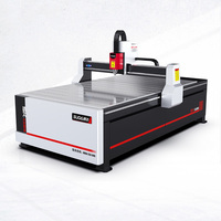 Máquina CNC Router para Madera SUDA de 3 Ejes, Husillo de 6KW, Recorrido de 1300x2500mm, Grabado en Acrílico, Husillo Único, Motor de 220V/380V, Bomba de Engranajes