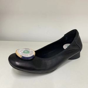 100% Top in pelle di mucca scarpe da donna scarpe da guida da donna con soletta in pelle di pecora tacco grosso da 3cm personalizzabili logo - Product Image 6