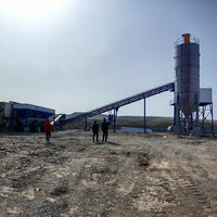 Centrale à béton à convoyeur à bande Aimix 60M3/H 90M3/H