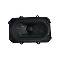 Haut-parleur de 8 pouces avec boîtier en fer, unité de pavillon 114*189mm, 3 Ohm 60W 84dB, aimant externe, haut-parleur large bande pour caisson de basses DIY