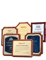 Trophées en bois Plaques de récompenses Bois massif personnalisé pour plaque de récompense en marbre créative Usine en gros pas cher plaques de récompense