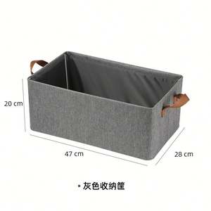 Organizador de Almacenamiento a Prueba de Polvo de Gran Capacidad, Cesta de Almacenamiento de Ropa de Tela, Armario con Marco de Acero Resistente, Caja de Almacenamiento - Product Image 6