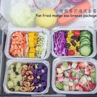 Vente directe des fabricants : Boîte alimentaire jetable en aluminium pour usage domestique, récipient/plat en aluminium utile pour barbecue extérieur