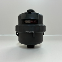 Vertical Installation Rotary Piston Dry Dial Copper Mechanical Volumetric Brass Water Meter