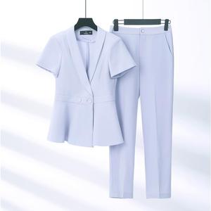 Costume professionnel pour femmes pour la réception d'hôtel et les salons de beauté, vêtements de travail élégants - Product Image 2