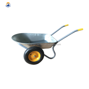 दो पहियों लोहे की सामग्री ट्रे, बगीचे व्हीलबैरो wb6407 - Product Image 6