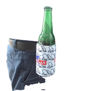 RYO Neoprene Insulated Waterproof Portable 12oz Large Capacity Stubby Can Cooler Holder with Belt Clip for Outdoor Use - Product Image 5