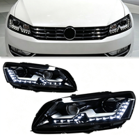 Kit de phares à LED haute performance pour VW Passat 2011-2015 avec feux de jour à LED et clignotants – Accessoires automobiles