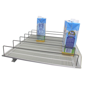Rak Kawat Pembatas Rak Toko Supermarket Tempat Pajangan Botol Air Peralatan Supermarket Kecil - Product Image 3