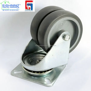 Rueda Giratoria de Doble Rodamiento de Alta Resistencia, Precio de Fábrica, 2 Pulgadas - Product Image 4