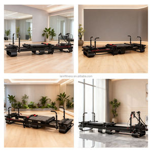 Réformateur en aluminium de <span class=keywords><strong>Pilates</strong></span> commercial <span class=keywords><strong>Pilates</strong></span> Black <span class=keywords><strong>Pilates</strong></span> Reformer Machine Studio <span class=keywords><strong>Gym</strong></span> Utilisation - Product Image 4