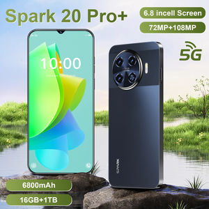 Teléfono móvil desbloqueado Dual <span class=keywords><strong>SIM</strong></span> 5G 16GB + 1TB almacenamiento Android15 4K pantalla 108MP barato Spark 20 Pro clon precio de fábrica teléfono móvil - Product Image 4