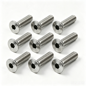 Tornillo de <span class=keywords><strong>Cabeza</strong></span> Plana Hexagonal de Acero Inoxidable al por Mayor DIN7991 para Maquinaria - Product Image 2