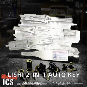 ชุดอุปกรณ์งัดกุญแจรถยนต์ LISHI 2-in-1 ทำจากอลูมิเนียมอัลลอยด์ พร้อมปลั๊กเชื่อมต่อ และรับประกัน 3 เดือน สำหรับกุญแจรถยนต์ - Product Image 2