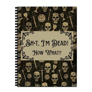 Cuaderno Planificador para el Fin <span class=keywords><strong>de</strong></span> la <span class=keywords><strong>Vida</strong></span> |   Diario gótico con espiral y diseño <span class=keywords><strong>de</strong></span> calavera para registro personal, información <span class=keywords><strong>de</strong></span> <span class=keywords><strong>seguro</strong></span> y seguimiento <span class=keywords><strong>de</strong></span> deseos fúnebres - Product Image 3