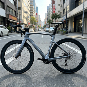 Gravel Bike V3 Carbon Road High Modulus <b>Frame</b> 24 Speed Hydraulic Disc 700*40c Tire Hidden Routing Racing R7120-24s Big, Carbon - Product Image 6