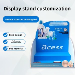 Tùy Chỉnh Bảng Đứng Bán Lẻ Truy Cập Sử Dụng Đồ Ăn Nhẹ Hiển Thị Đa Lớp Thực Phẩm Bọt Bảng Hiển Thị Giá - Product Image 2