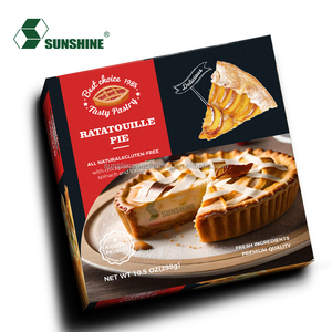 Supermarché imprimé personnalisé au détail fruits pomme tarte en soie française gâteau doux tarte au chocolat 12 paquets boîte d'emballage alimentaire - Product Image 3