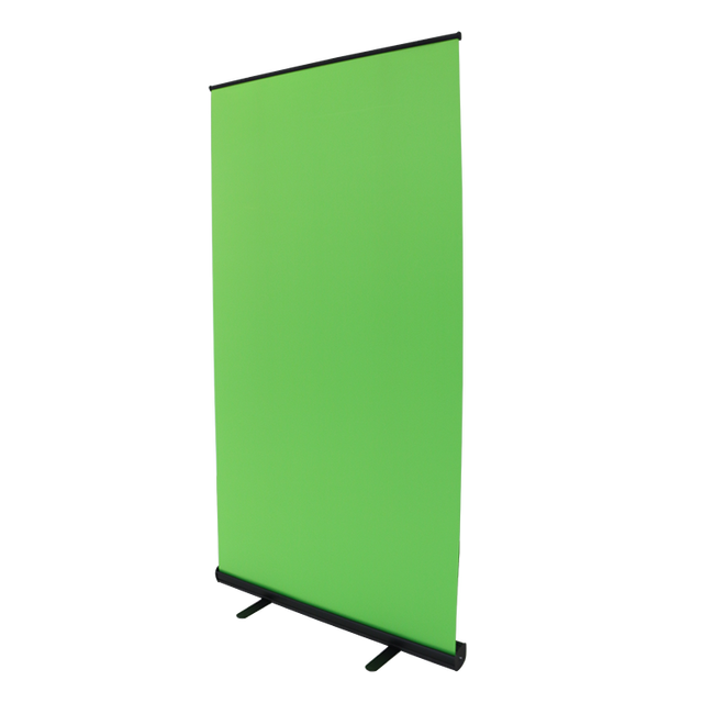 Yiscaxia 150*200cm Retractable Roll up Green Screen Cheap Retractable Green Screen With Aluminum Stands