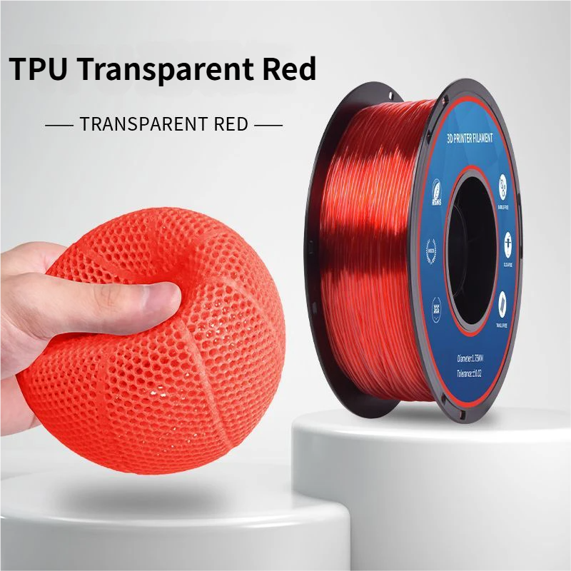 Transparent red