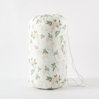 OLIVEHOME Ensemble de couette réversible écologique et biologique avec motif végétal moderne, utilisable toute l'année, 100% fibre de polyester