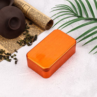 Boîtes en métal superfines rectangulaires vides en métal boîte en étain pour bonbons chocolat fer blanc boîte cadeau pour emballage de thé