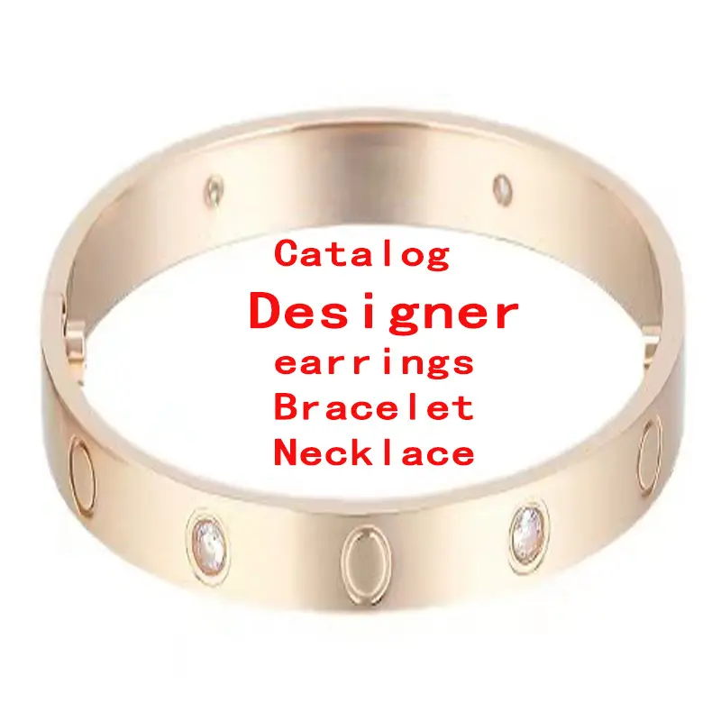 Boucles d'oreilles bijoux de styliste, marque originale par la main, tendance, en forme de lettre, Bracelet Cc