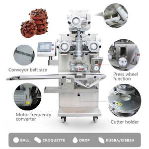 नई उच्च दक्षता पूरी तरह से स्वचालित डिजिटल आटा प्रसंस्करण प्रणाली 304 स्टेनलेस स्टील टच कंट्रोल मल्टी-फिलिंग एनक्रस्टिंग - Product Image 3