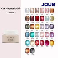 Vernis à ongles magnétique UV effet œil de chat professionnel, longue tenue, rétro, automne-hiver, rose, marron, bleu, gris, vert, 15 ml, 6 pièces
