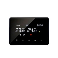 Termostato inteligente ME98, wifi, calefacción por suelo radiante, control HVAC, valor de aplicación Tuya, servicio profesional, mejor precio, oferta de descuento