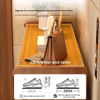 Meuble à chaussures multicouche en bois grande capacité, étagère de rangement pour chaussures, organisateur de chaussures pour entrée et couloir, mobilier d'intérieur pour la maison