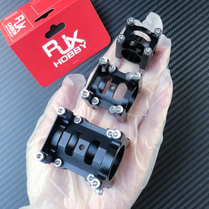 Adaptateur en alliage d'aluminium RJXHOBBY RJX 16/20/25 mm pour bras de drone, fixation du moteur, connecteur de tube (noir) - Product Image 6