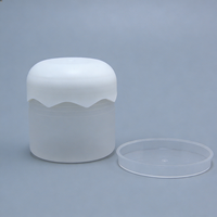 Contenants personnalisés en plastique recyclable de qualité alimentaire de 120 ml à large ouverture avec couvercle à vis pour lait, sucre, slime, pots mignons en PP pour yaourt et pouding