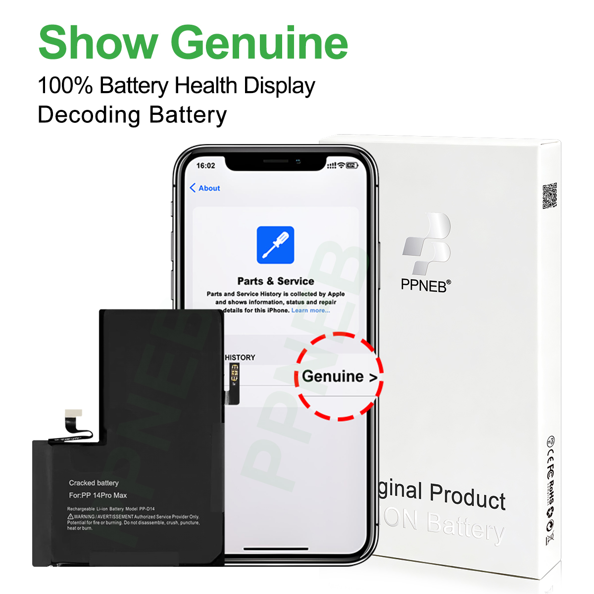 Batterie pour iPhone 14 Pro Max