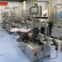 Máquina Etiquetadora Automática de Doble Cara para Botellas, Barriles y Latas, Controlada por PLC, Marca SIPUXIN |   Etiquetas de Papel Autoadhesivas para Cosméticos