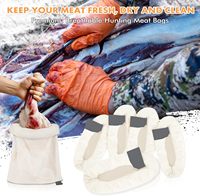 Sacs de chasse pour gibier (élans, cerfs, buffles) respirants, réfléchissants, réutilisables, imperméables en polyester robuste, sacs de transport pour quartiers de viande (antilopes inclus)